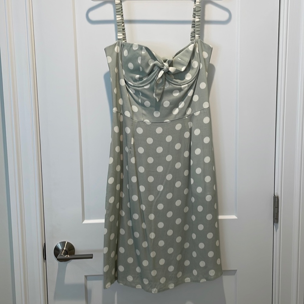 Polka Dot Mini Dress